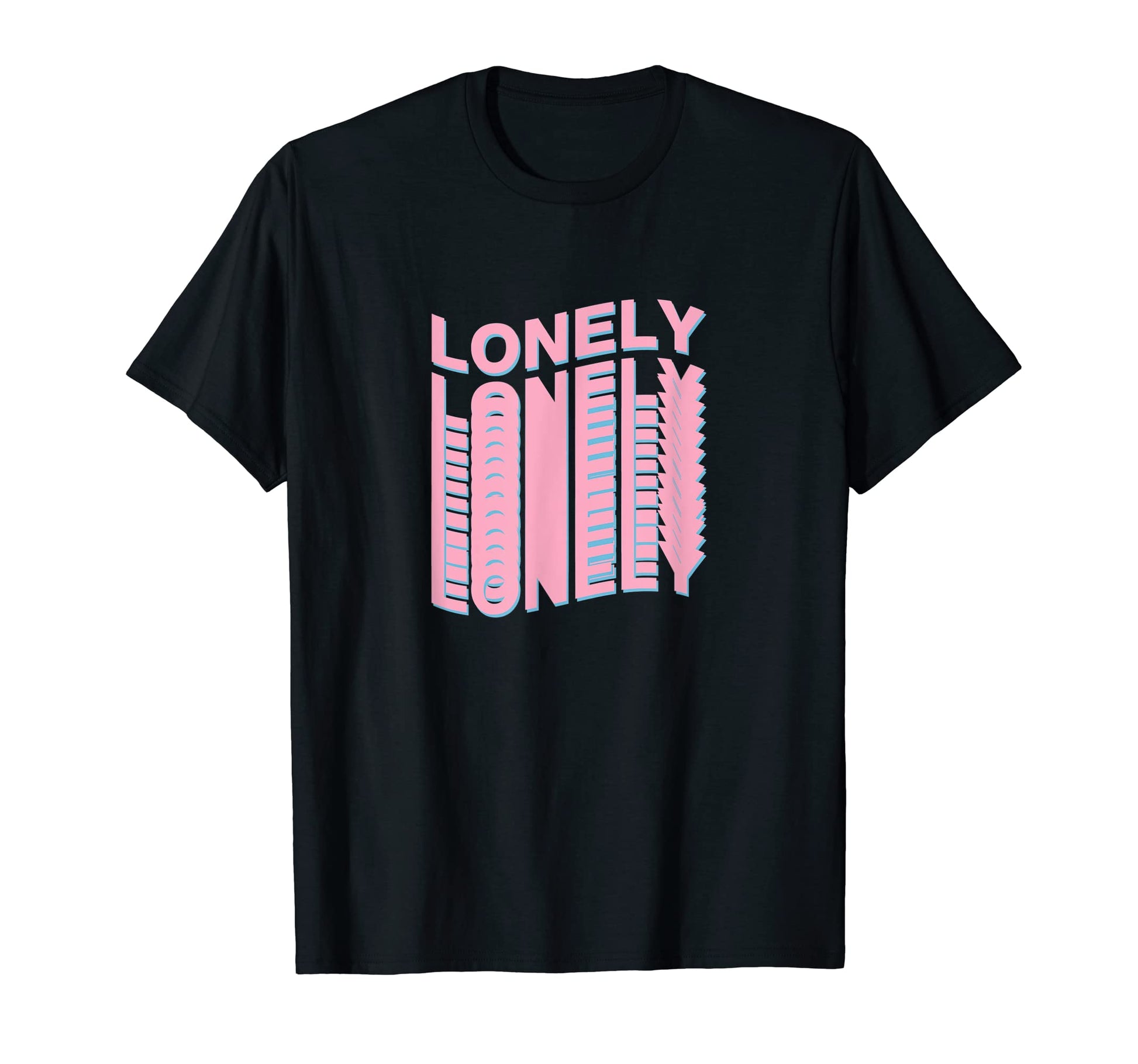 Lonely Vaporwave Aesthetic Streetwear T-Shirt - Unique Graphic Men Women - T-Shirt, Sweatshirt, Hoodie