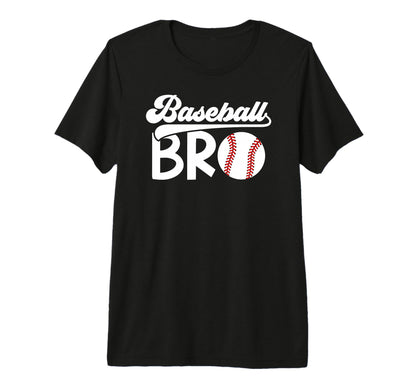 Baseball Bro Best Baseball Brother T-Shirt - Aesthetic Graphic Men Women - T-Shirt, Sweatshirt, Hoodie