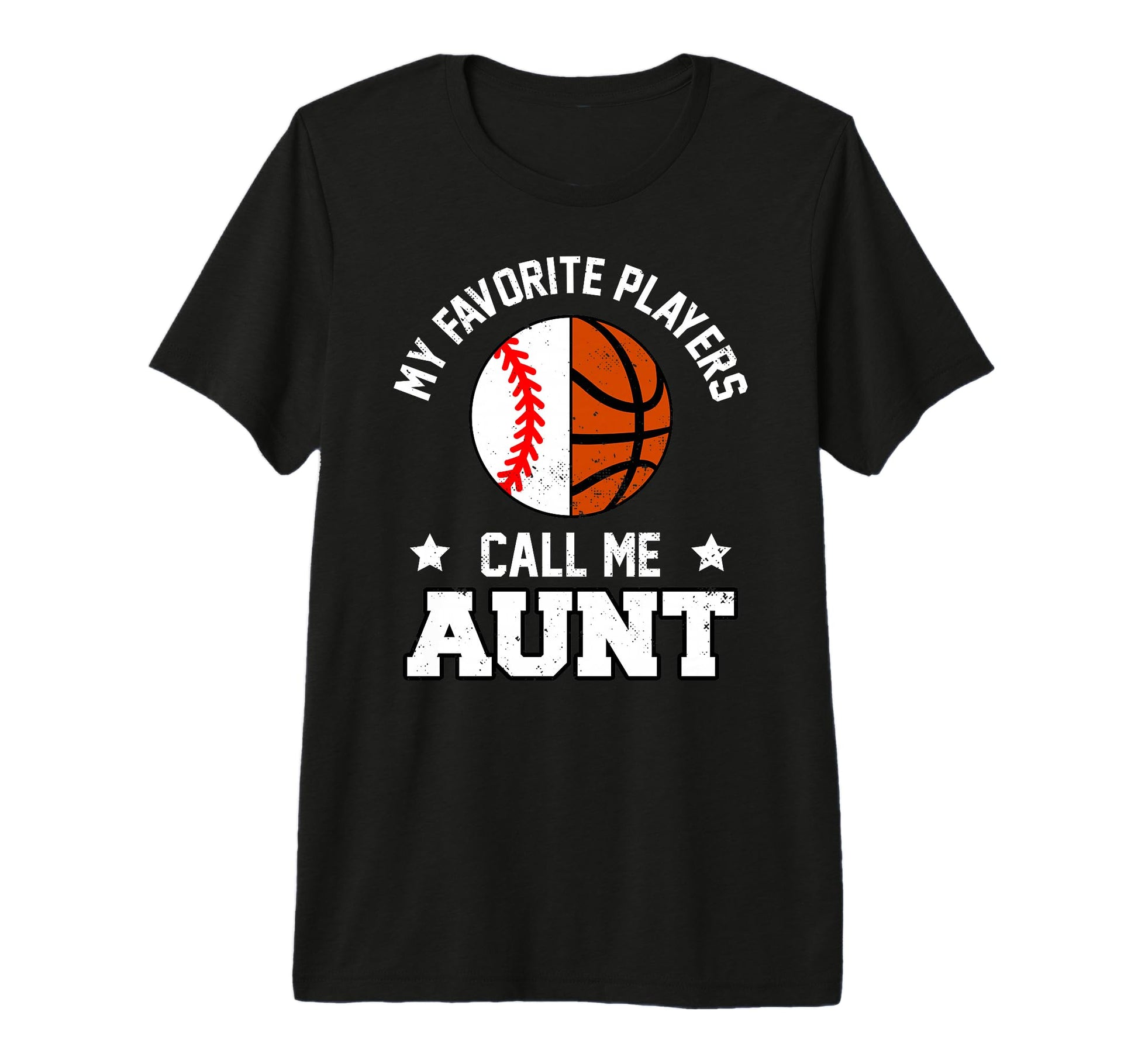 My Favorite Baseball Basketball Players T-Shirt - Graphic Print for Adults - T-Shirt, Sweatshirt, Hoodie