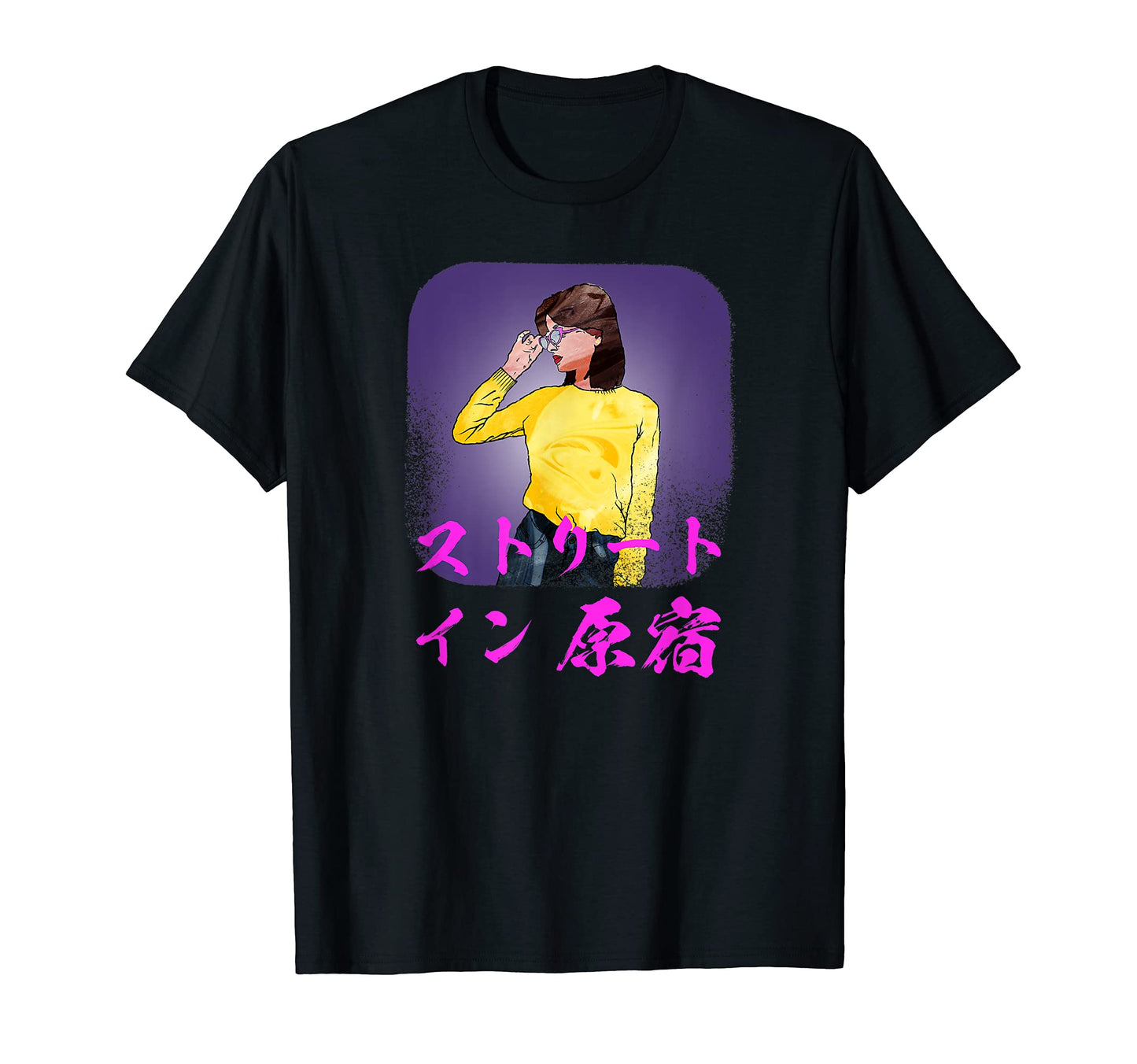 Japanese Anime Harajuku Vaporwave T-Shirt - Unique Graphic for Adults - T-Shirt, Sweatshirt, Hoodie