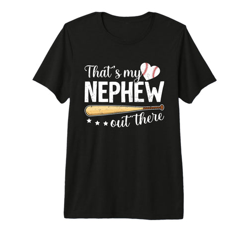 Baseball Aunt Funny Thats My Nephew T-Shirt - Minimalist Print Men Women - T-Shirt, Sweatshirt, Hoodie