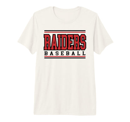Raiders Game Day Baseball Mom School T-Shirt - Trendy Graphic Unisex - T-Shirt, Sweatshirt, Hoodie