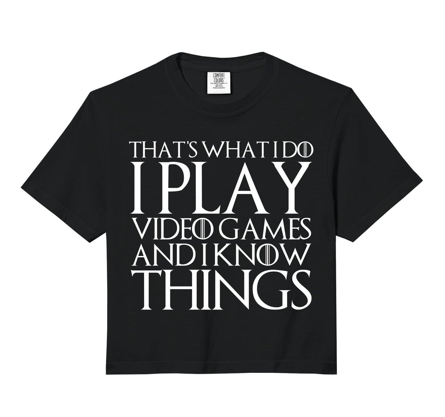 Thats What I Do I Play Video Games Hoodie - Aesthetic Graphic Men Women - T-Shirt, Sweatshirt, Hoodie