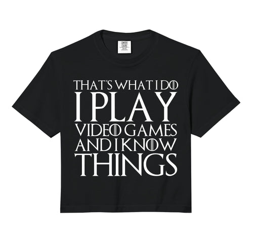 Thats What I Do I Play Video Games Hoodie - Aesthetic Graphic Men Women - T-Shirt, Sweatshirt, Hoodie