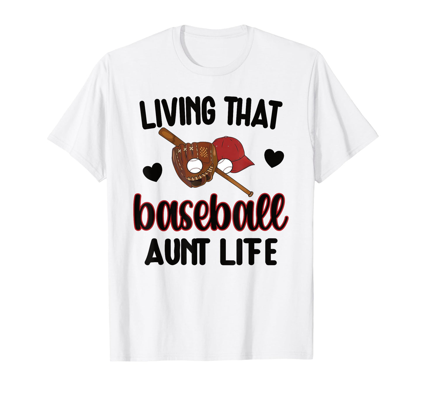 Baseball Aunt Life Proud Baseball Auntie T-Shirt - Trendy Graphic Unisex - T-Shirt, Sweatshirt, Hoodie