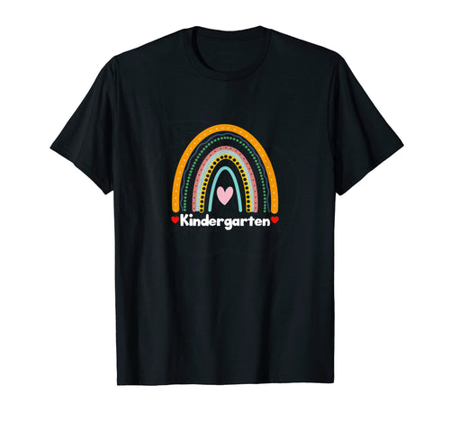 Kindergarten Rainbow Team Kinder T-Shirt - Custom Art Print for Adults - T-Shirt, Sweatshirt, Hoodie