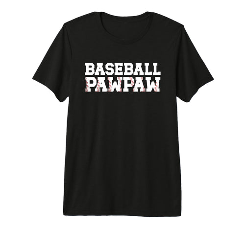 Mens Baseball Pawpaw Baseball Player T-Shirt - Graphic Print Men Women - T-Shirt, Sweatshirt, Hoodie