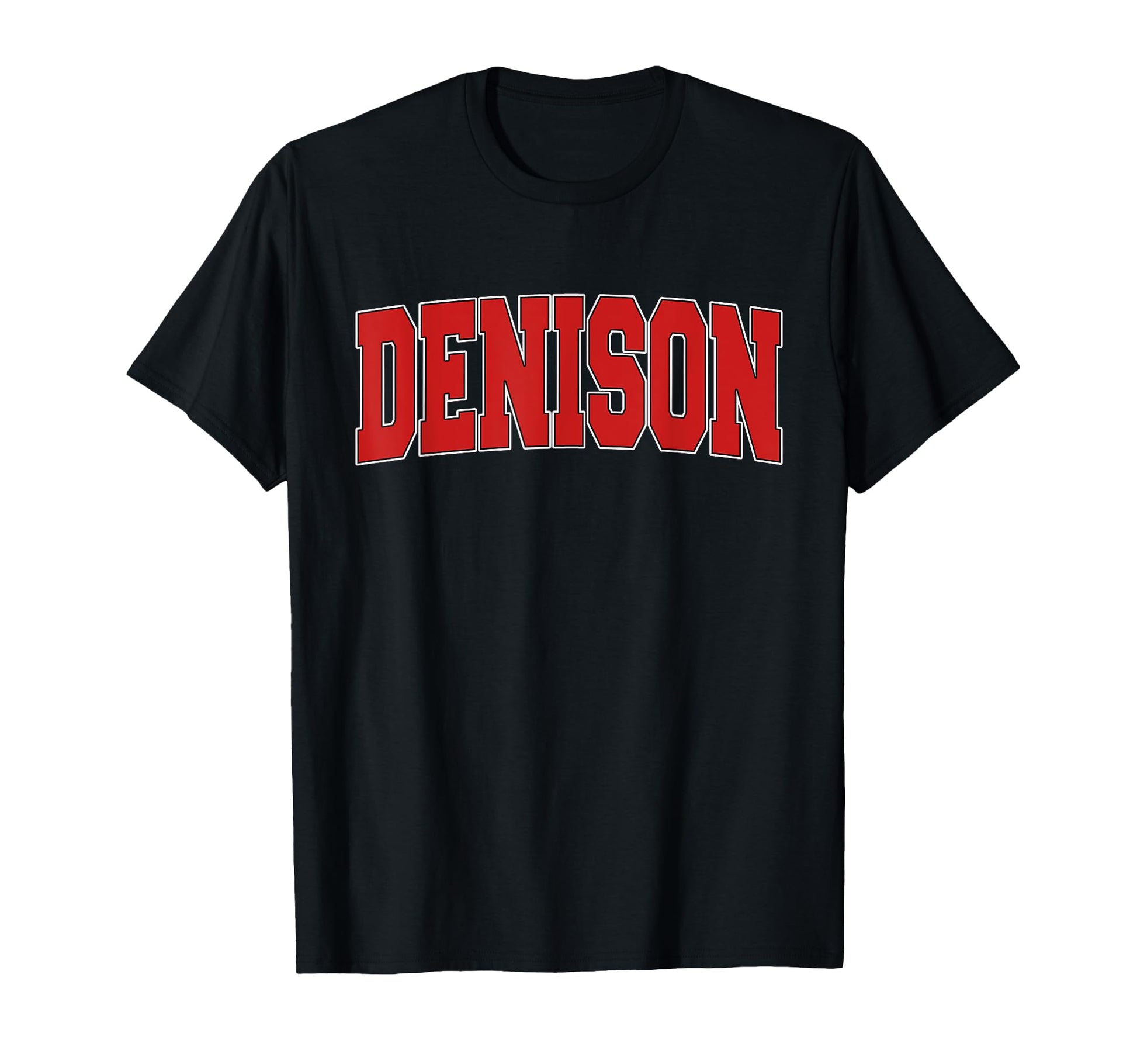 Denison Ia Iowa Varsity Usa Sports T-Shirt - Graphic Print for Adults - T-Shirt, Sweatshirt, Hoodie