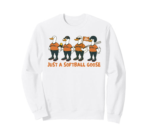 Softball Player Game Day Silly Sweatshirt - Casual Everyday Wear Men Women - T-Shirt, Sweatshirt, Hoodie