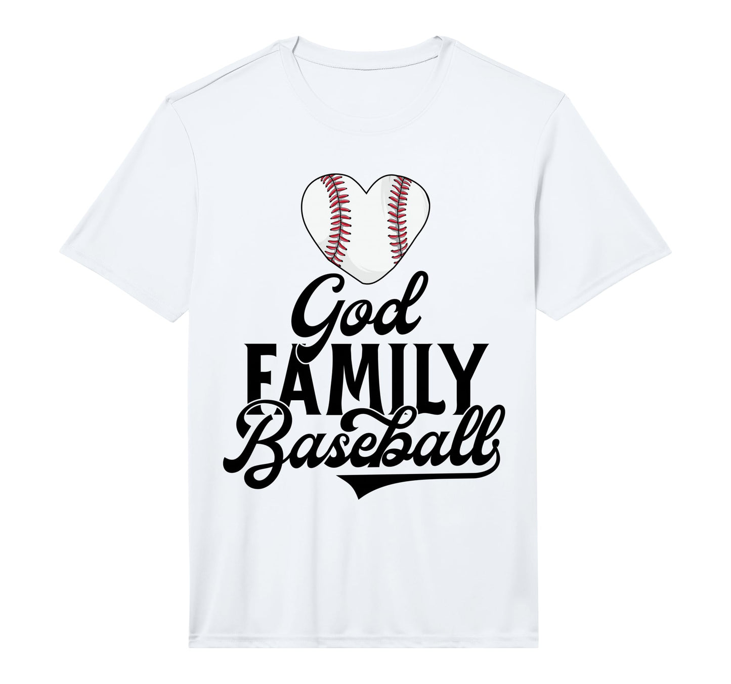 God Family Baseball South Christian Mom T-Shirt - Unique Graphic Unisex - T-Shirt, Sweatshirt, Hoodie
