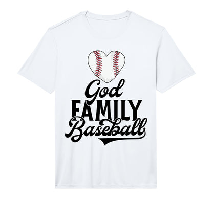 God Family Baseball South Christian Mom T-Shirt - Unique Graphic Unisex - T-Shirt, Sweatshirt, Hoodie
