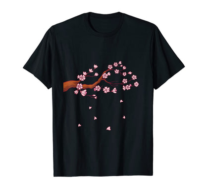 Cherry Blossom Vaporwave Aesthetic Japan T-Shirt - Streetwear Style Unisex - T-Shirt, Sweatshirt, Hoodie