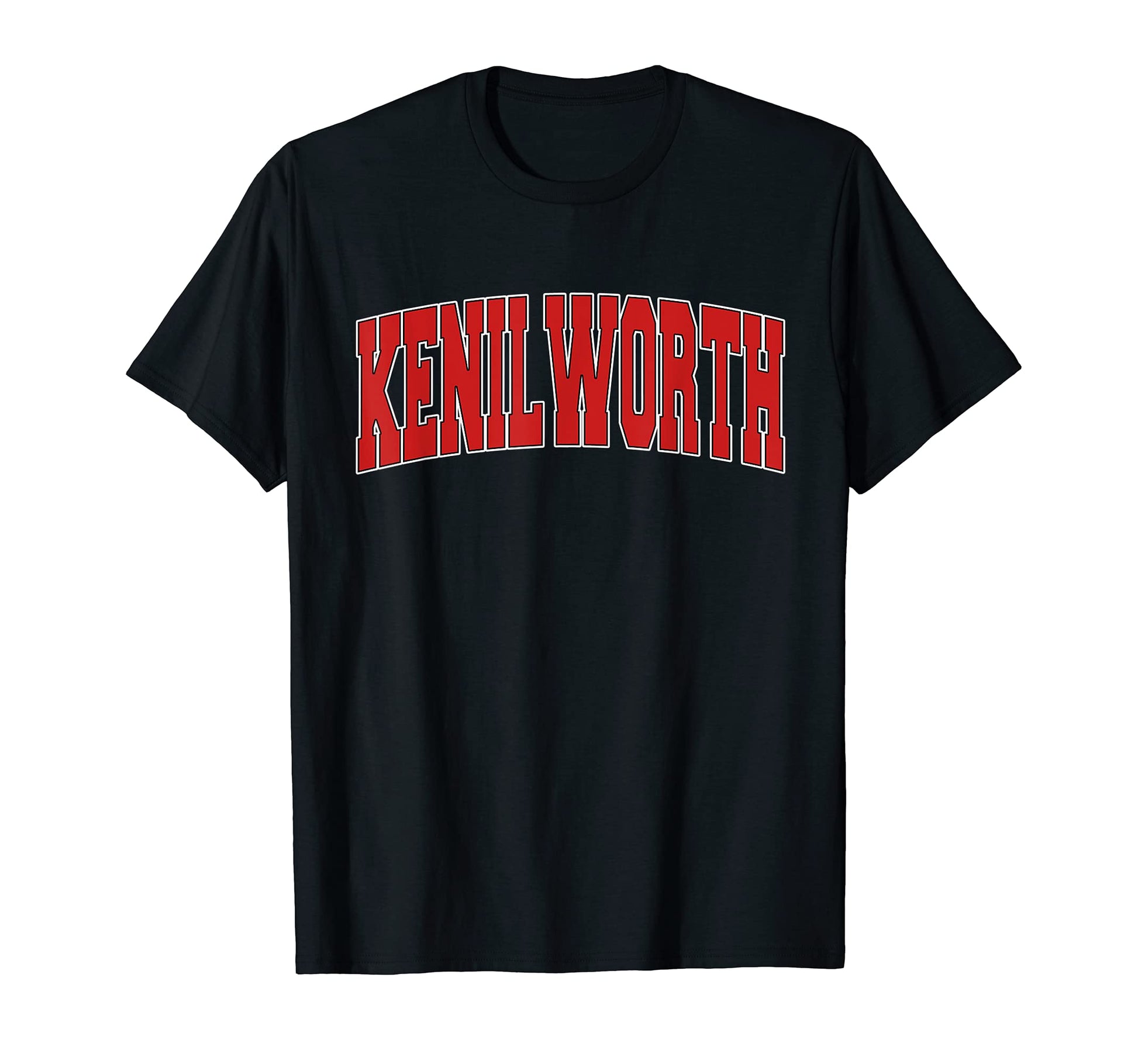 Kenilworth Nj New Jersey Varsity Usa T-Shirt - Minimalist Print Unisex - T-Shirt, Sweatshirt, Hoodie