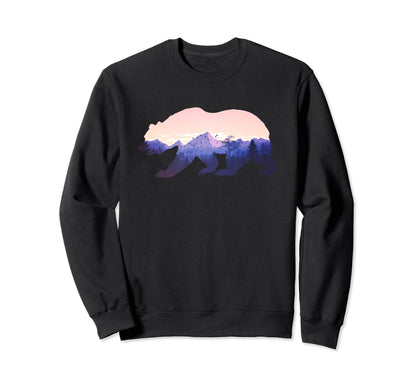 Preserve Protect National Park Bear Sweatshirt - Custom Art Print Unisex - T-Shirt, Sweatshirt, Hoodie