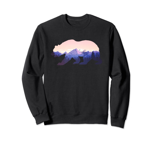 Preserve Protect National Park Bear Sweatshirt - Custom Art Print Unisex - T-Shirt, Sweatshirt, Hoodie