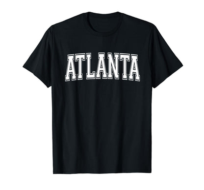 Atlanta Ga Georgia Usa Sports T-Shirt - Aesthetic Graphic for Adults - T-Shirt, Sweatshirt, Hoodie