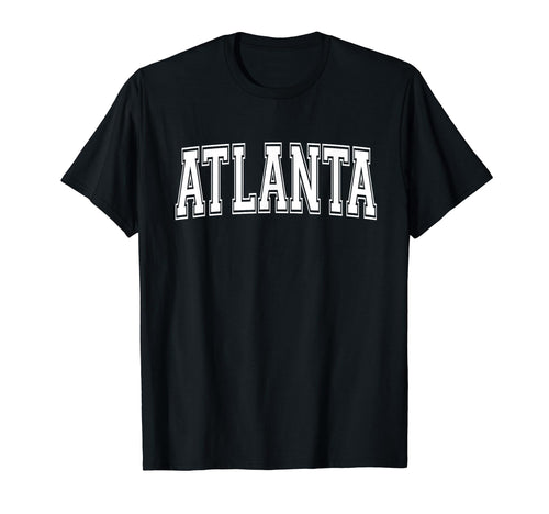 Atlanta Ga Georgia Usa Sports T-Shirt - Aesthetic Graphic for Adults - T-Shirt, Sweatshirt, Hoodie