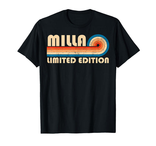 Milla 70S 80S Sunset Stripe T-Shirt - Trendy Graphic Unisex - T-Shirt, Sweatshirt, Hoodie