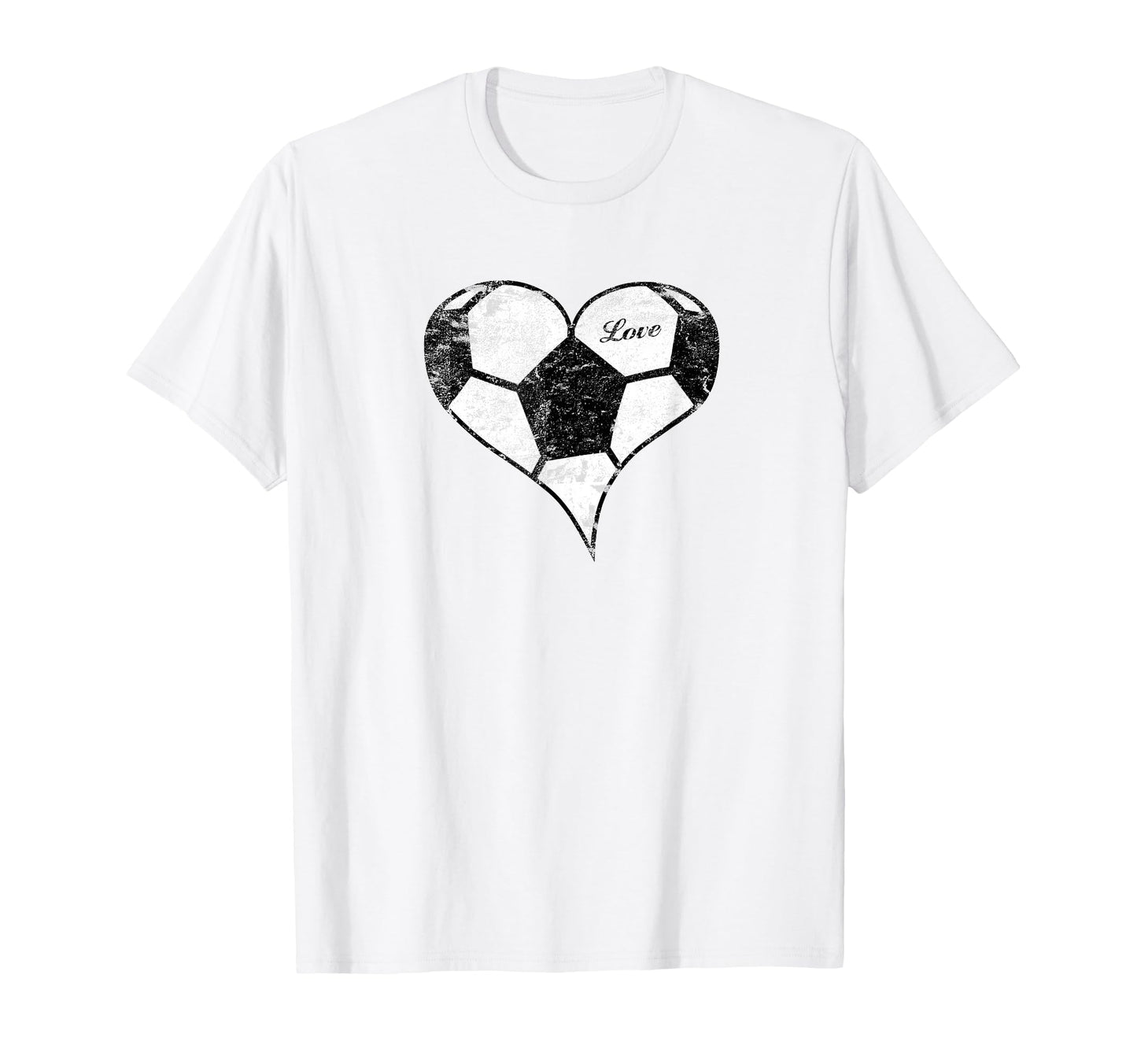 Soccer Love Soccer Heart Soccer Mom T-Shirt - Custom Art Print Men Women - T-Shirt, Sweatshirt, Hoodie