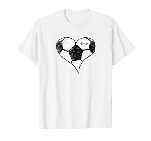 Soccer Love Soccer Heart Soccer Mom T-Shirt - Custom Art Print Men Women - T-Shirt, Sweatshirt, Hoodie