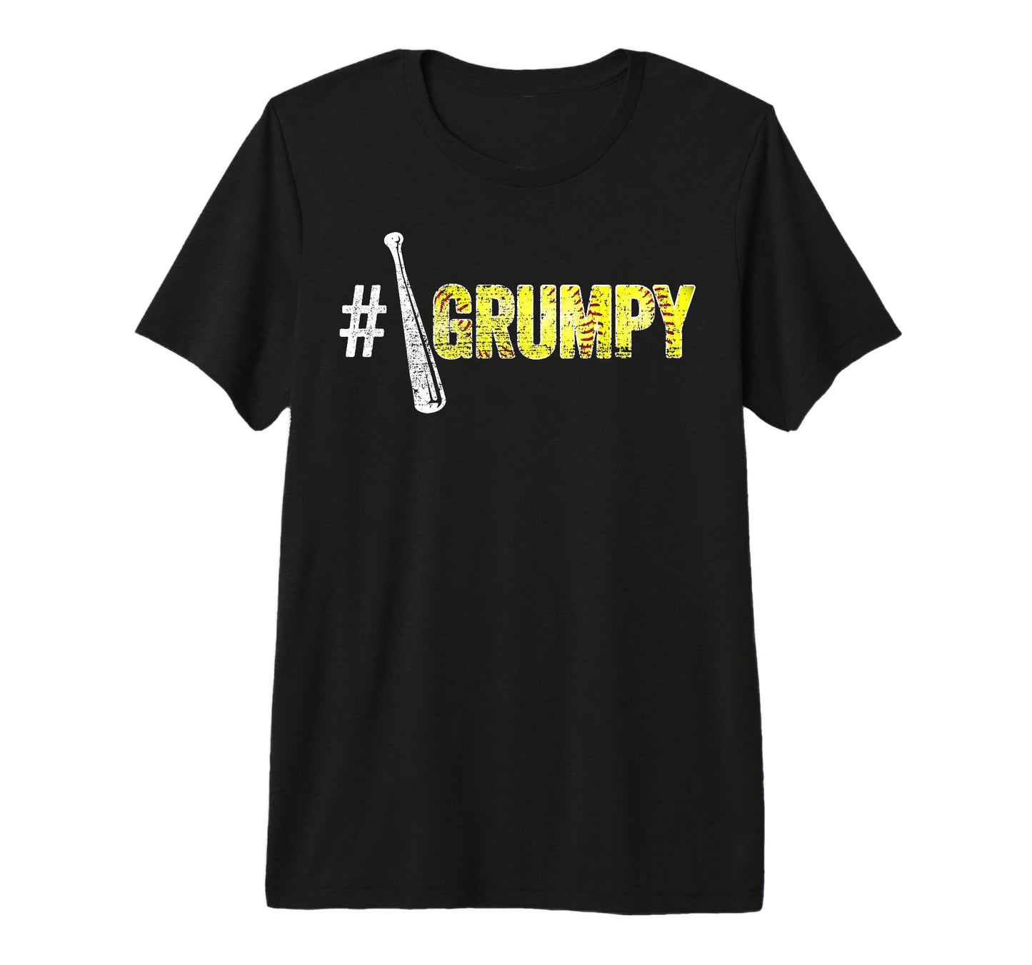 Number One Softball Grumpy Fathers T-Shirt - Streetwear Style Men Women - T-Shirt, Sweatshirt, Hoodie