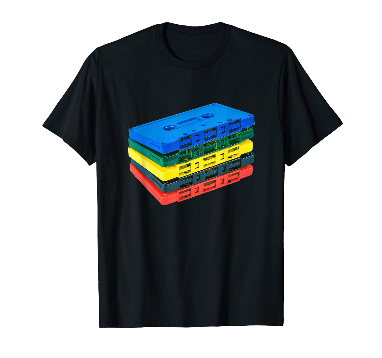 Mixtape Old School Music Colorful T-Shirt - Unique Graphic for Adults - T-Shirt, Sweatshirt, Hoodie