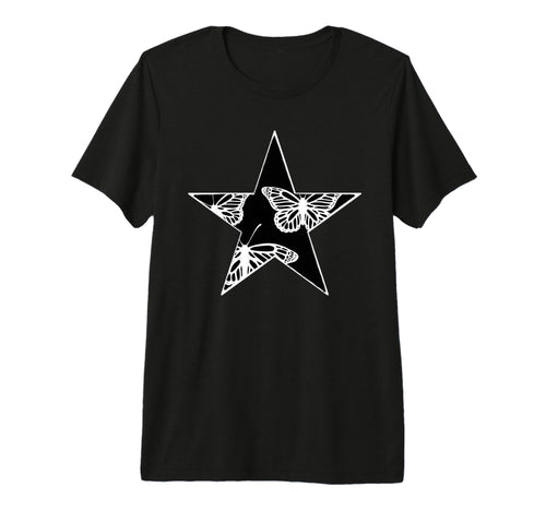 Star Stencil Graffiti Art Emo Egirl T-Shirt - Custom Art Print for Adults - T-Shirt, Sweatshirt, Hoodie