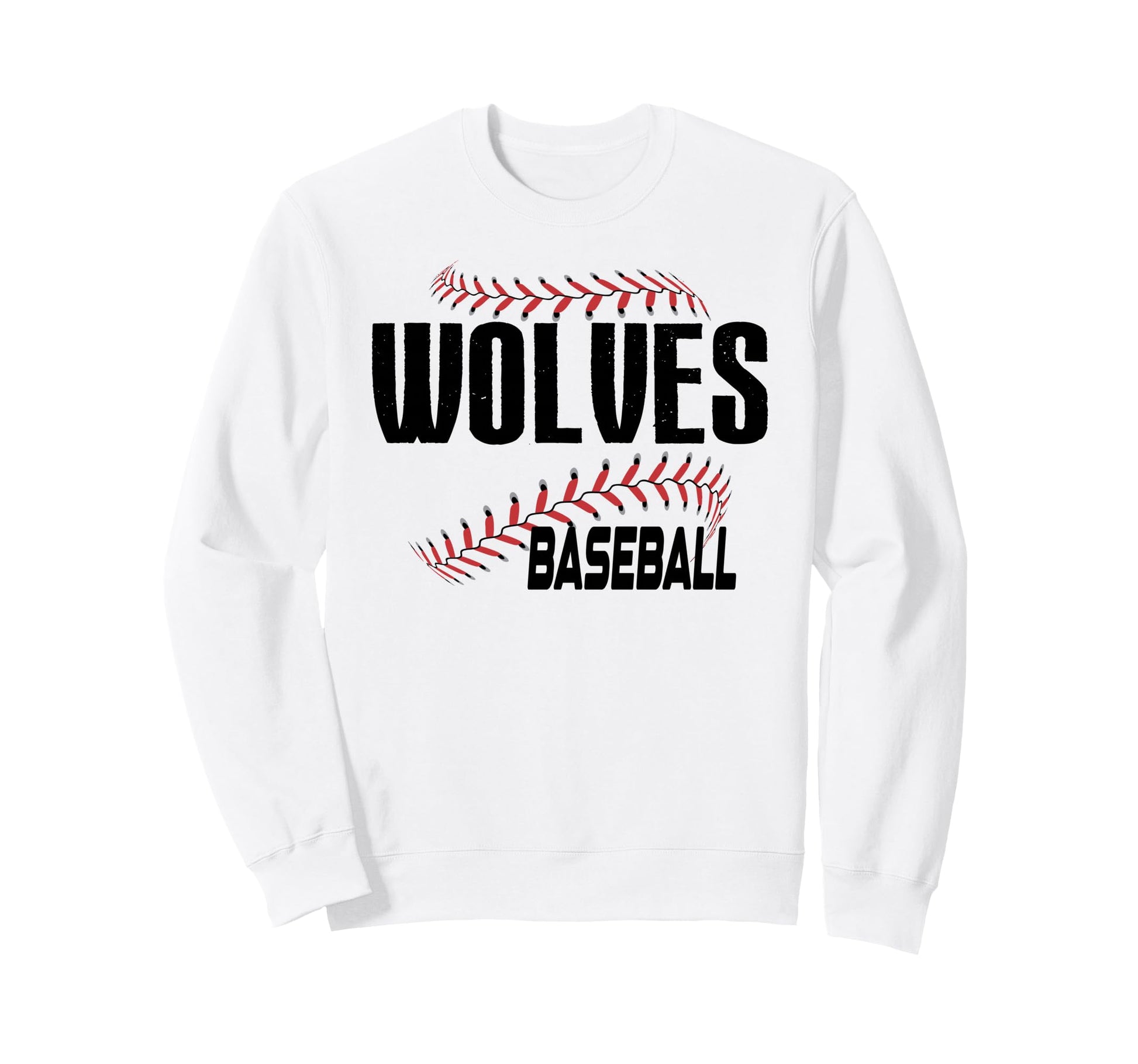 Wolves Baseball Mom Game Day Sweatshirt - Streetwear Style Men Women - T-Shirt, Sweatshirt, Hoodie