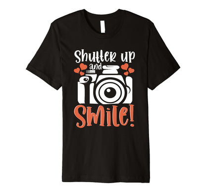 Photo Camera Photographer Flash T-Shirt - Minimalist Print for Adults - T-Shirt, Sweatshirt, Hoodie