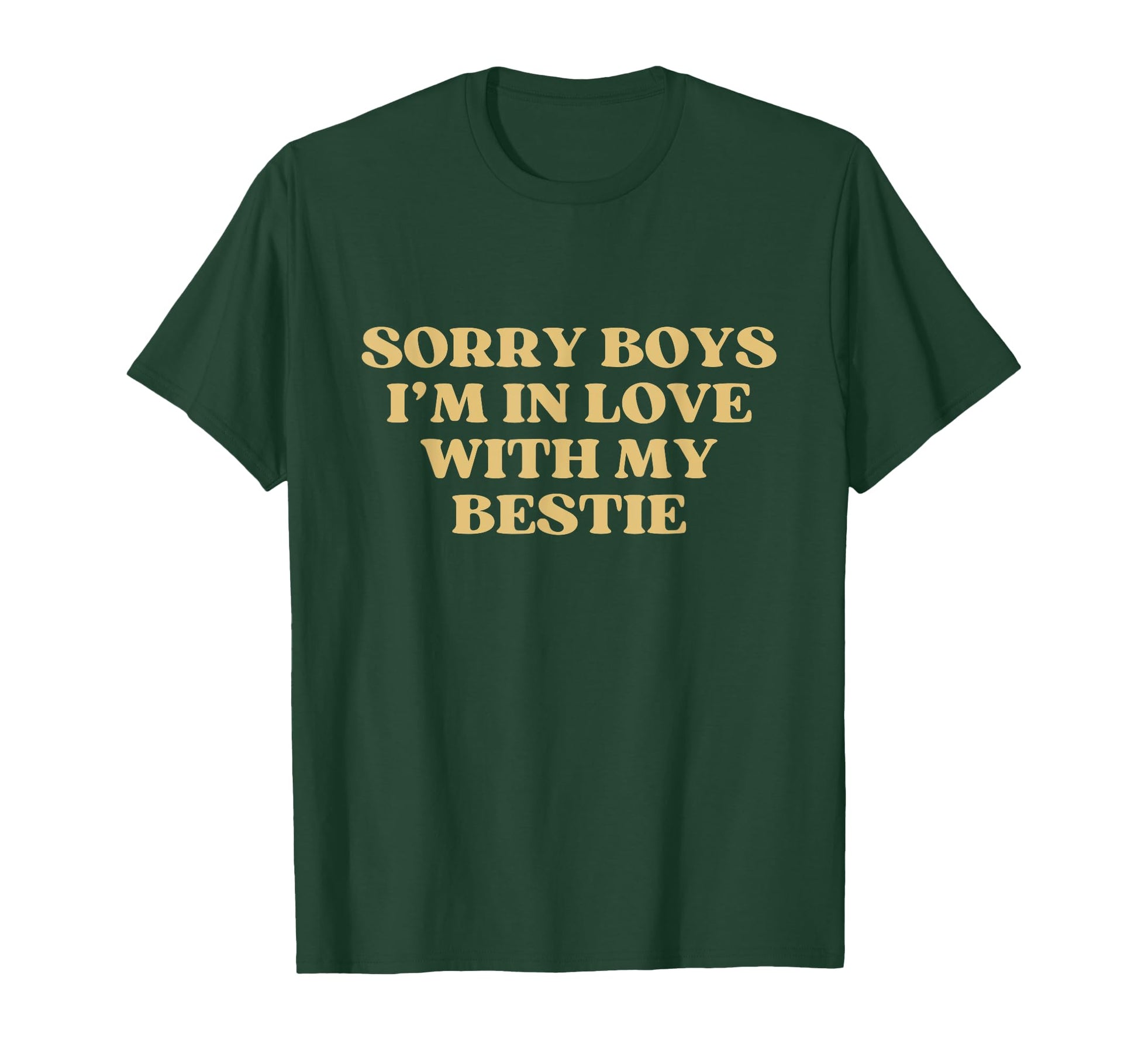 Sorry Im Love My Bestie Y2K Aesthetic T-Shirt - Trendy Graphic Men Women - T-Shirt, Sweatshirt, Hoodie