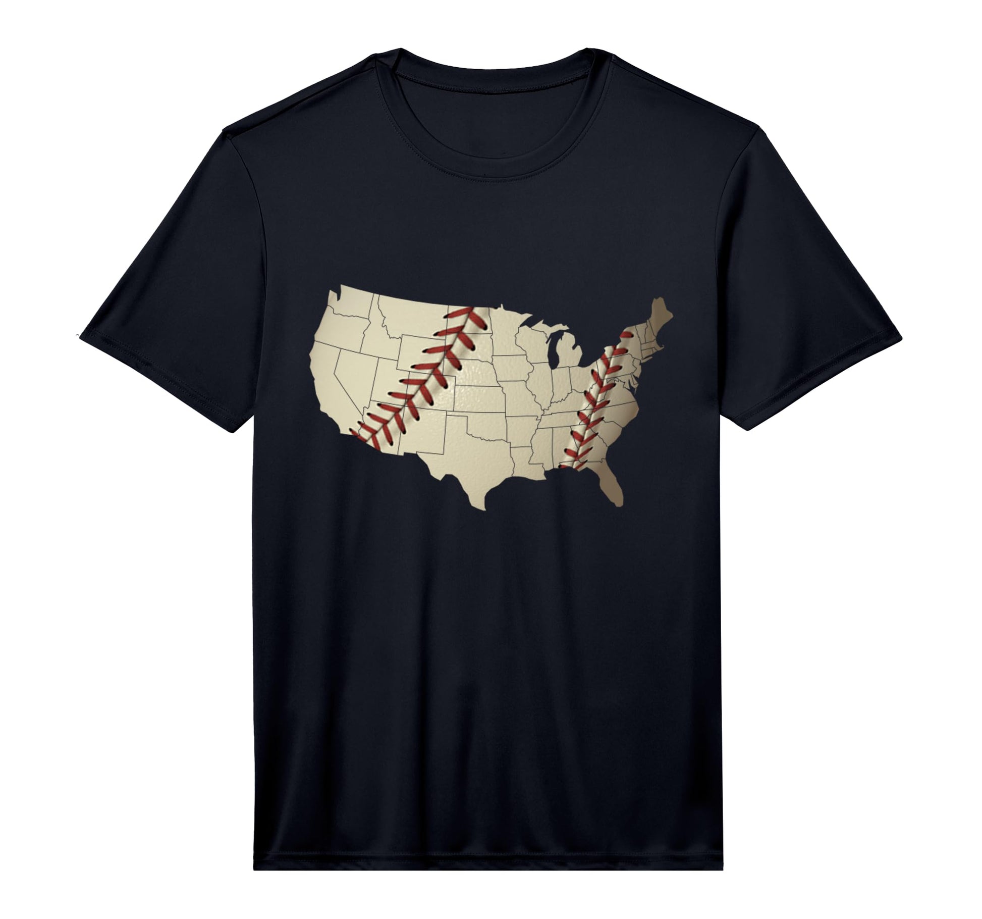 America Baseball Team Us Country T-Shirt - Aesthetic Graphic for Adults - T-Shirt, Sweatshirt, Hoodie