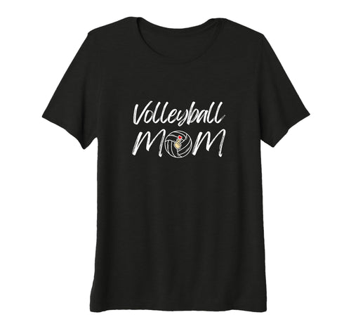 Womens Volleyball Mom Game Day T-Shirt - Graphic Print for Adults - T-Shirt, Sweatshirt, Hoodie
