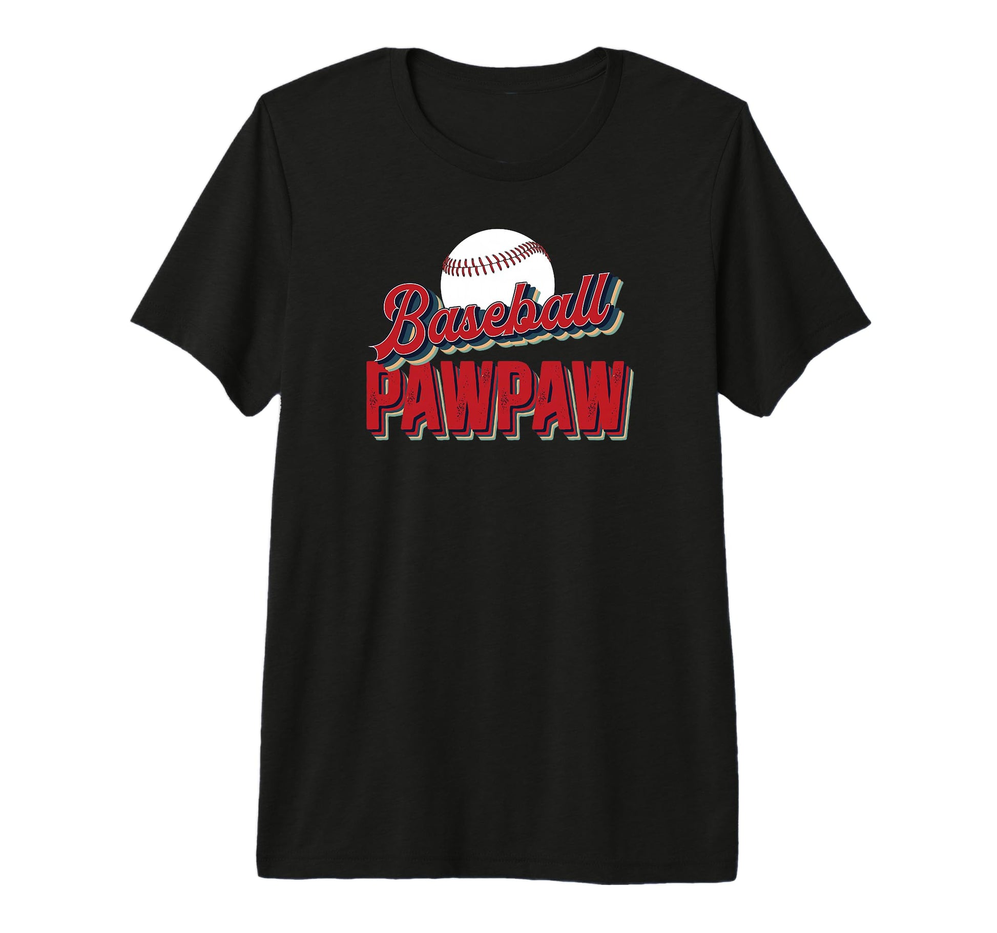 Mens Baseball Pawpaw Proud Pawpaw Baseball T-Shirt - Graphic Print Unisex - T-Shirt, Sweatshirt, Hoodie