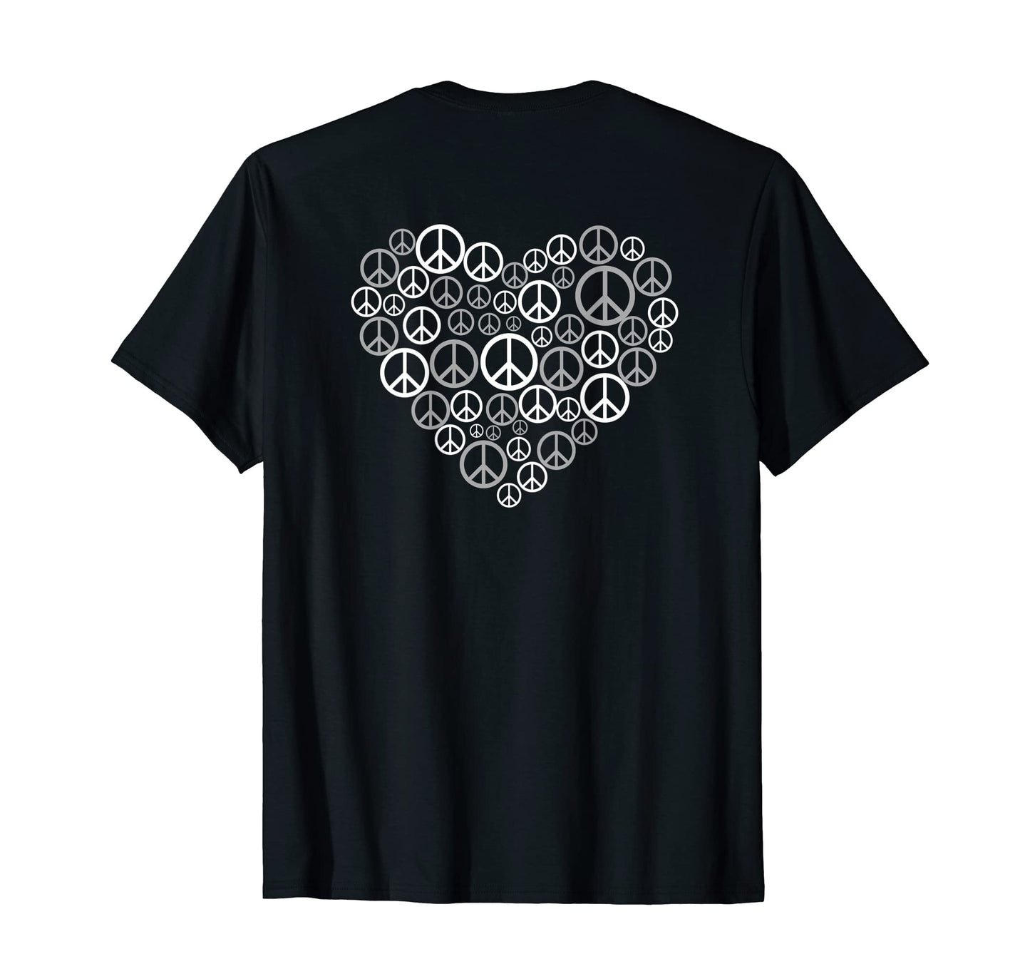 Modern Hippie Peace And Love Symbols T-Shirt - Unique Graphic Unisex - T-Shirt, Sweatshirt, Hoodie