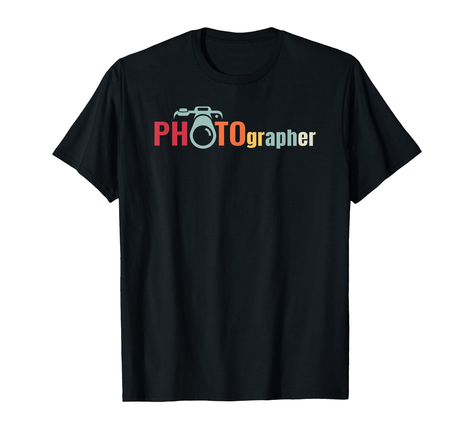 Journalist Photographer Cameraman T-Shirt - Minimalist Print Men Women - T-Shirt, Sweatshirt, Hoodie