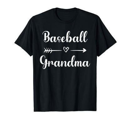 Baseball Grandma Nana Baseball Sport T-Shirt - Aesthetic Graphic Men Women - T-Shirt, Sweatshirt, Hoodie