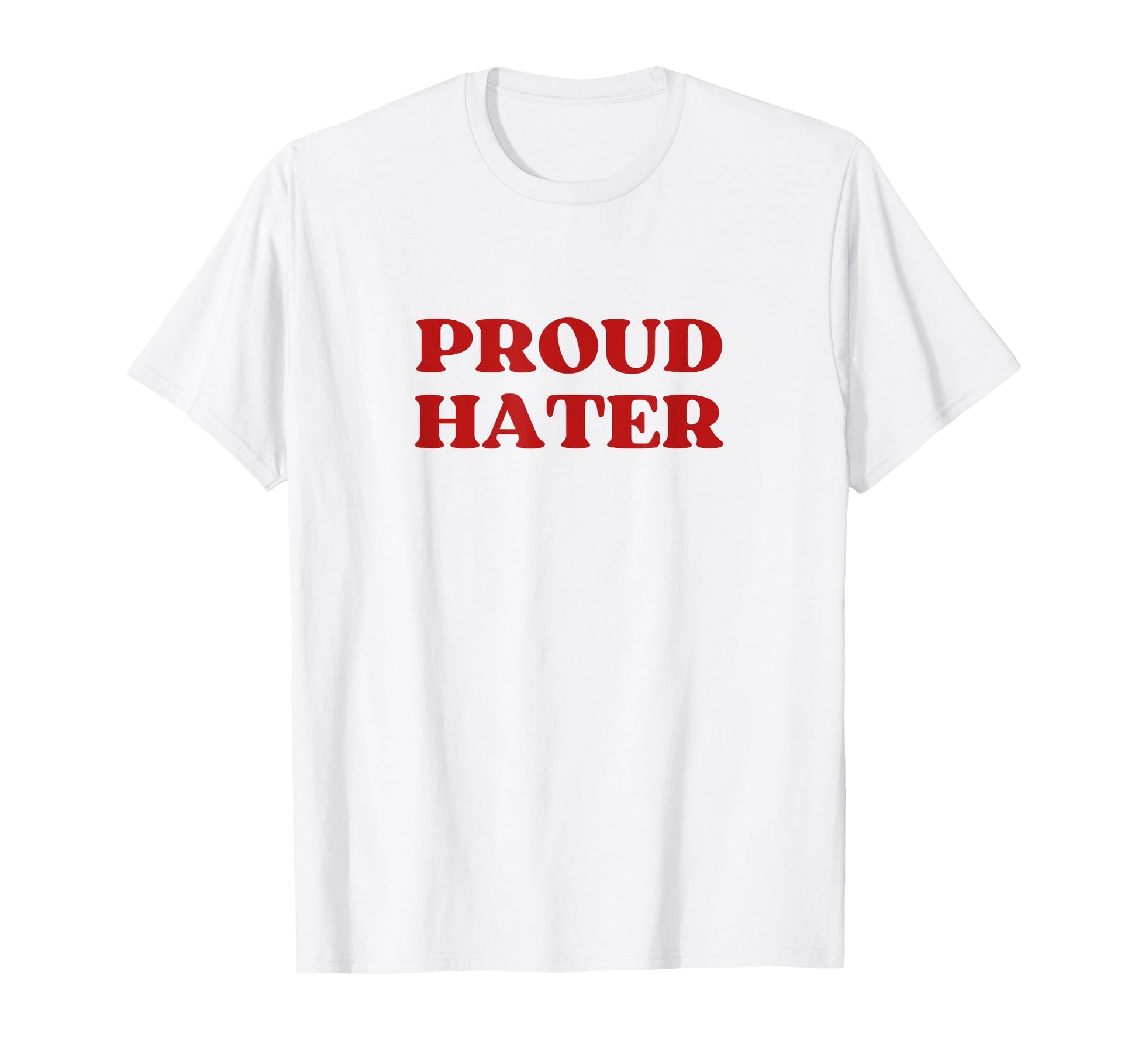 Proud Hater Y2K Aesthetic T-Shirt - Streetwear Style for Adults - T-Shirt, Sweatshirt, Hoodie