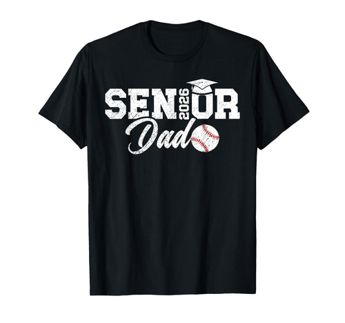 Baseball Senior Dad Senior Baseball T-Shirt - Aesthetic Graphic for Adults - T-Shirt, Sweatshirt, Hoodie