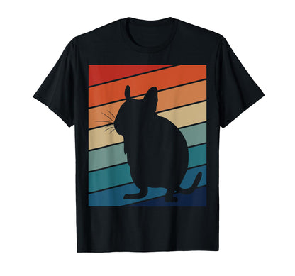 Degus Stripes Degu Owner Gift T-Shirt - Graphic Print for Adults - T-Shirt, Sweatshirt, Hoodie