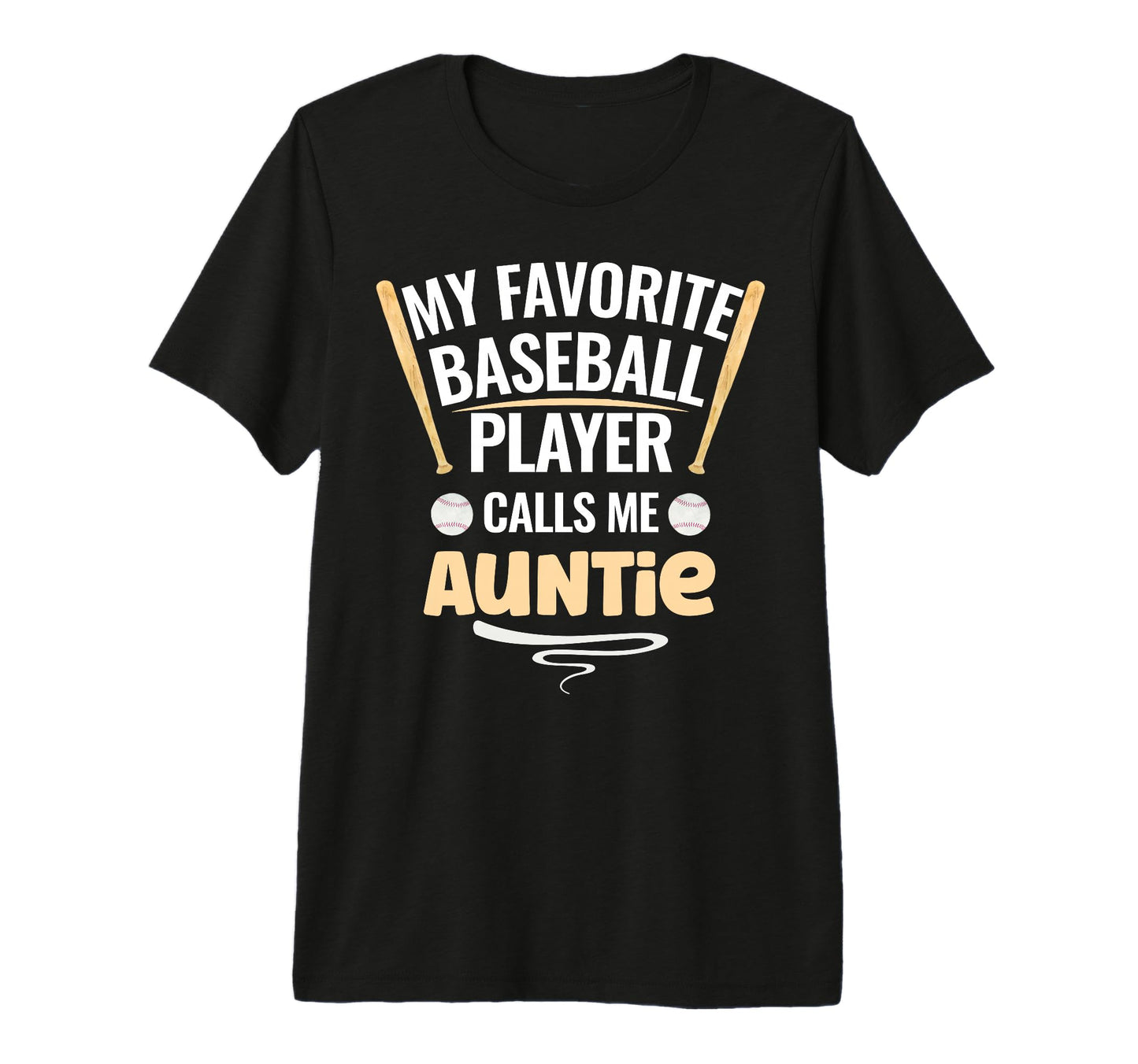 My Favorite Baseball Player Calls T-Shirt - Fun Novelty Design for Adults - T-Shirt, Sweatshirt, Hoodie