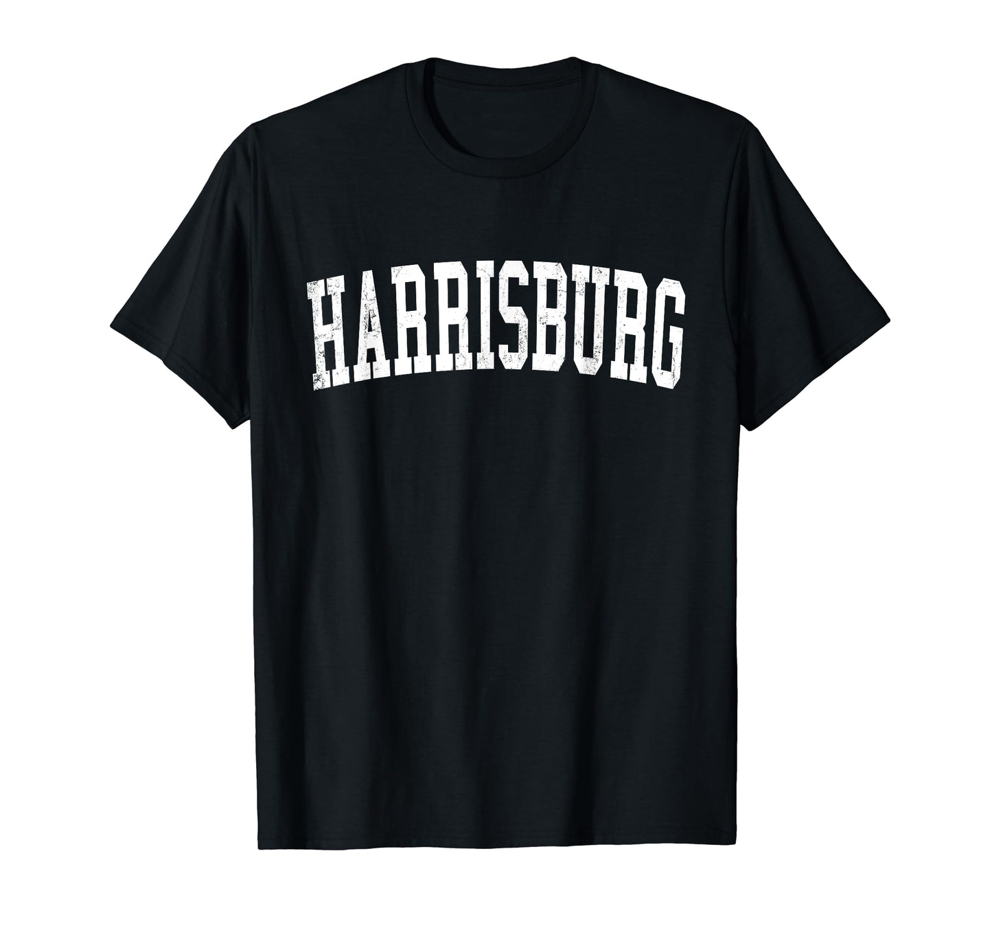 Harrisburg Nc Distressed White T-Shirt - Fun Novelty Design Men Women - T-Shirt, Sweatshirt, Hoodie