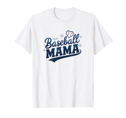 Baseball Mama Galaxy Heart Sports Mom T-Shirt - Graphic Print for Adults - T-Shirt, Sweatshirt, Hoodie