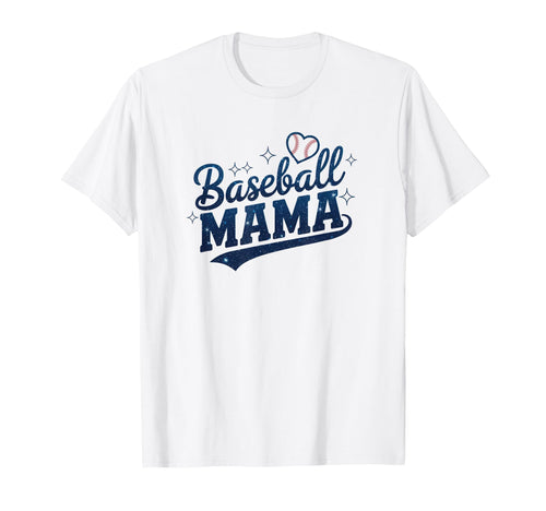 Baseball Mama Galaxy Heart Sports Mom T-Shirt - Graphic Print for Adults - T-Shirt, Sweatshirt, Hoodie