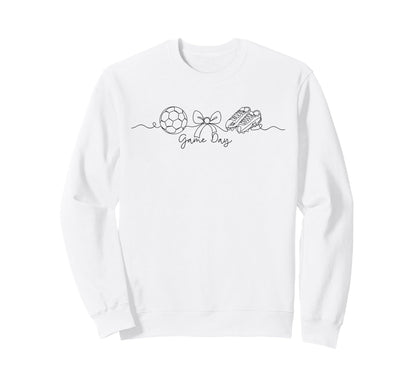 Soccer Mom Game Day Soccer Fan Sweatshirt - Streetwear Style for Adults - T-Shirt, Sweatshirt, Hoodie