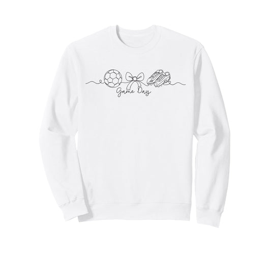 Soccer Mom Game Day Soccer Fan Sweatshirt - Streetwear Style for Adults - T-Shirt, Sweatshirt, Hoodie