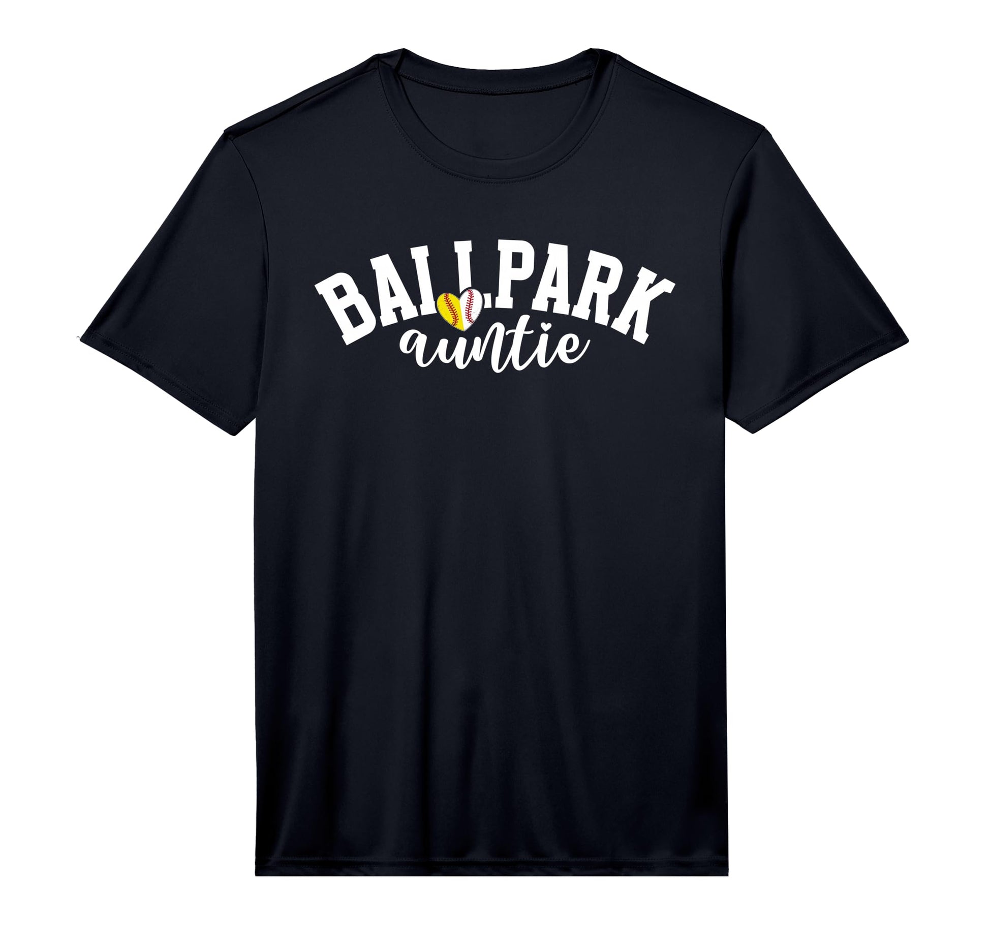 Mens Ballpark Auntie Softball T-Shirt - Aesthetic Graphic for Adults - T-Shirt, Sweatshirt, Hoodie