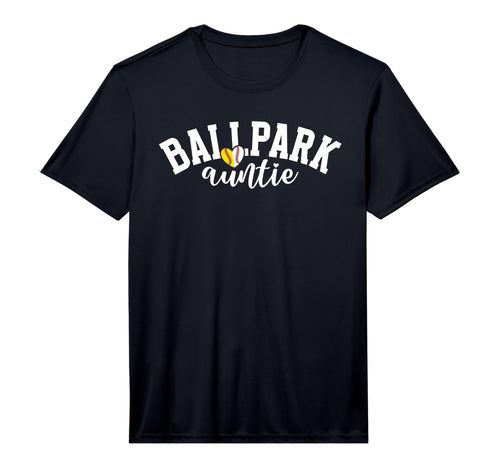 Mens Ballpark Auntie Softball T-Shirt - Aesthetic Graphic for Adults - T-Shirt, Sweatshirt, Hoodie