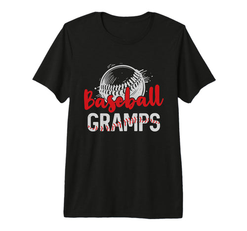 Mens Baseball Gramps Fathers Day Dad T-Shirt - Unique Graphic Unisex - T-Shirt, Sweatshirt, Hoodie