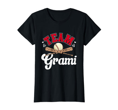 Team Grami Mothers Day Baseball T-Shirt - Minimalist Print Men Women - T-Shirt, Sweatshirt, Hoodie