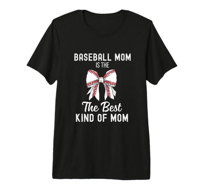 Baseball Mom Life Baseball Mom Is Best T-Shirt - Minimalist Print Unisex - T-Shirt, Sweatshirt, Hoodie